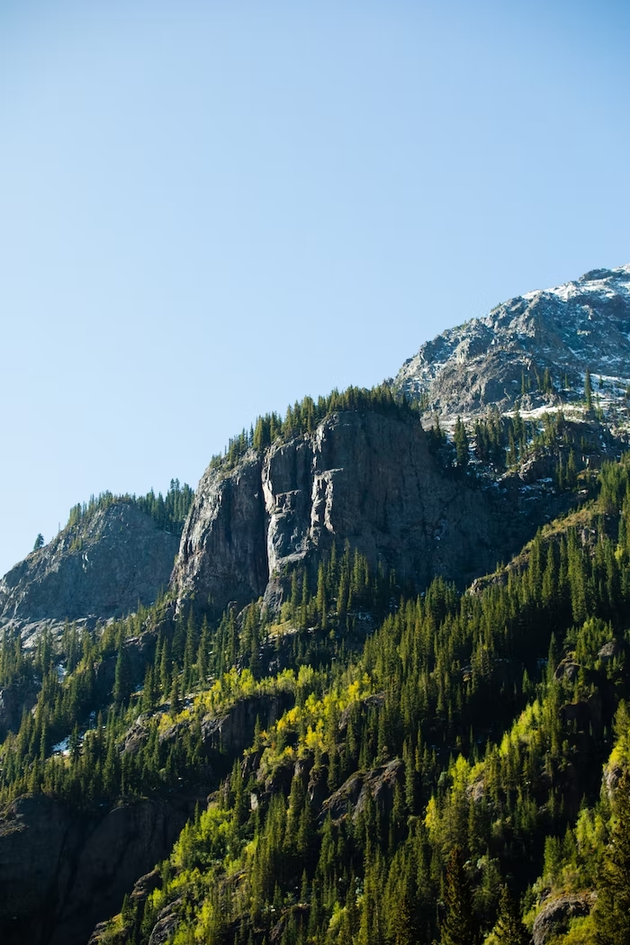 A photograph of the scenic wildnerness in Pagosa Springs, Colorado