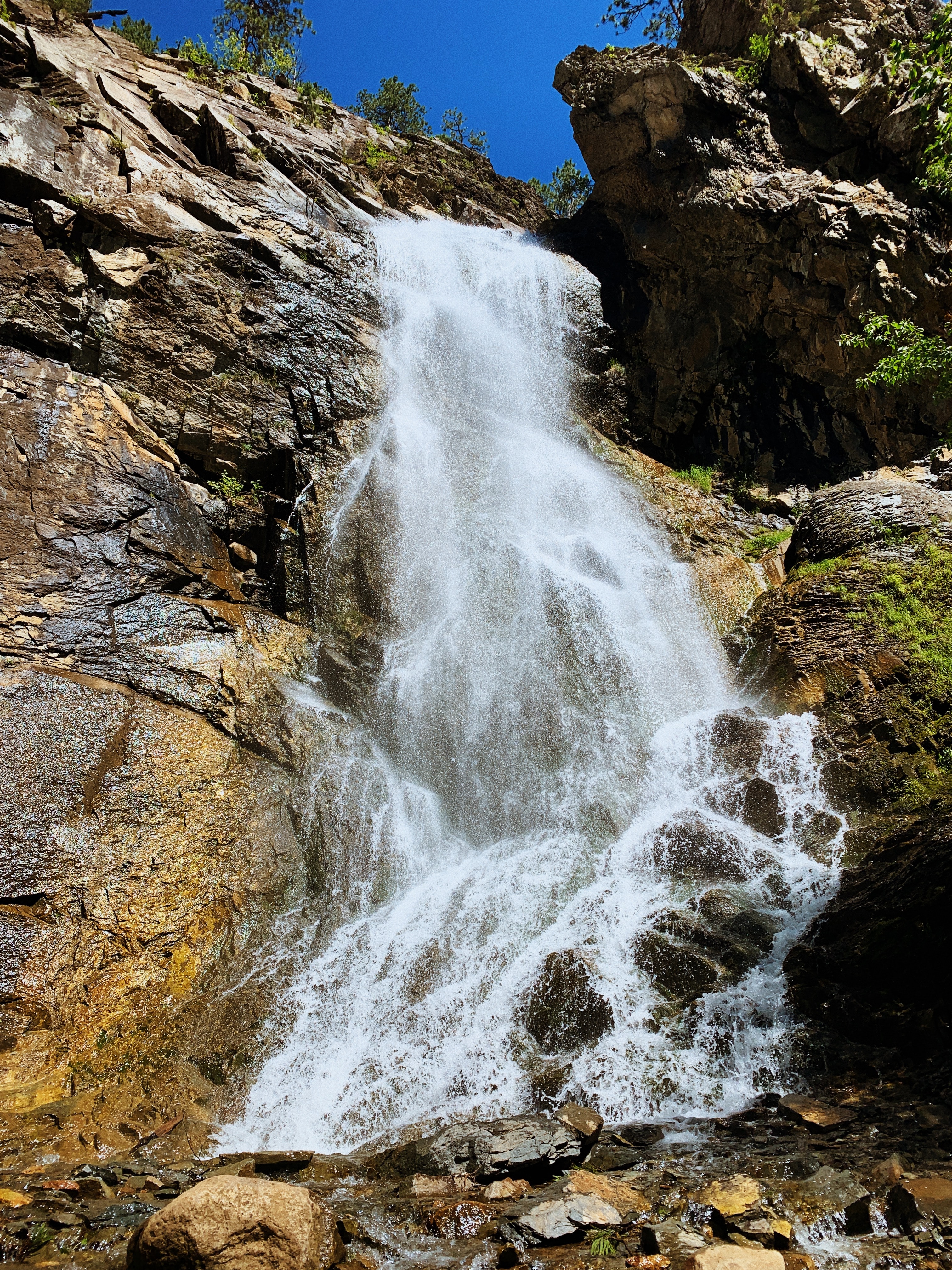 A photograph of the scenic wildnerness in Spearfish, South Dakota