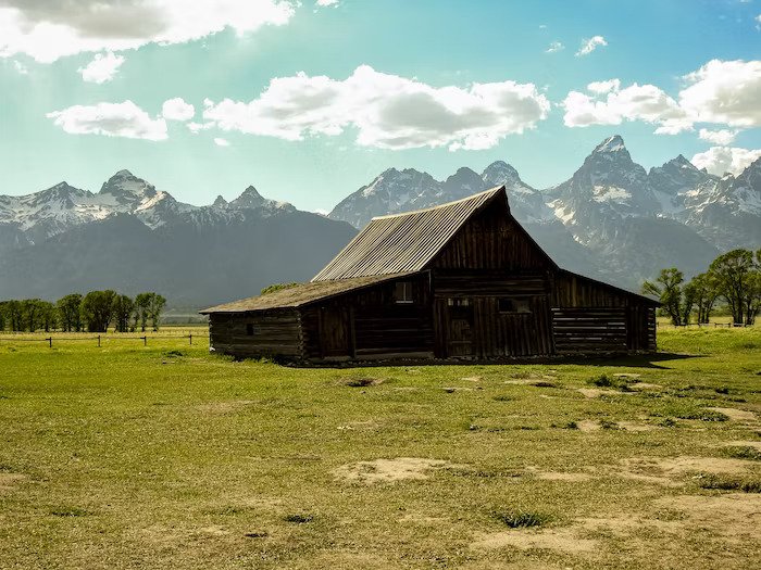 A photograph of the scenic wildnerness in Jackson, WY